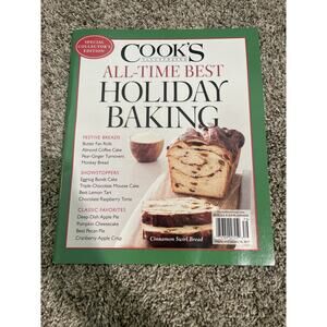 Cook's Illustrated Magazine All-Time Best Holiday Baking 2017 Pie Bread Cake